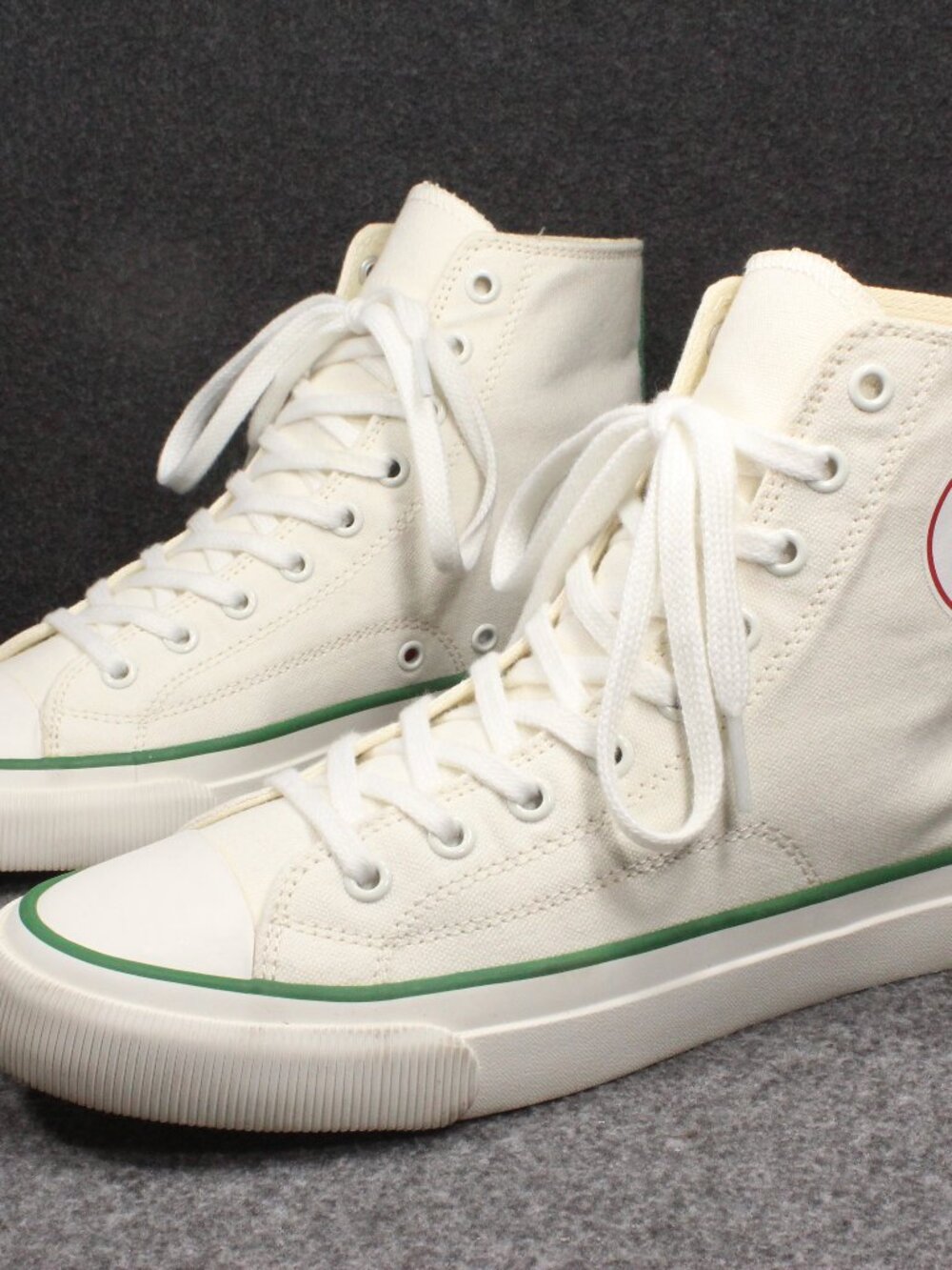 PF Flyers Bob Cousy All American Hi Top Sneaker White Mens Size 8 Womens 9.5